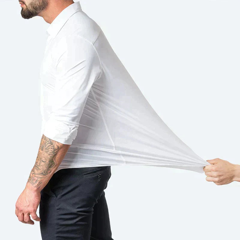 Dennis | Men's Slim-Fit Long Sleeve Dress Shirt