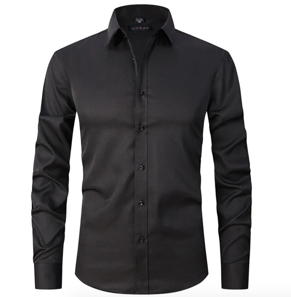 Dennis | Men's Slim-Fit Long Sleeve Dress Shirt